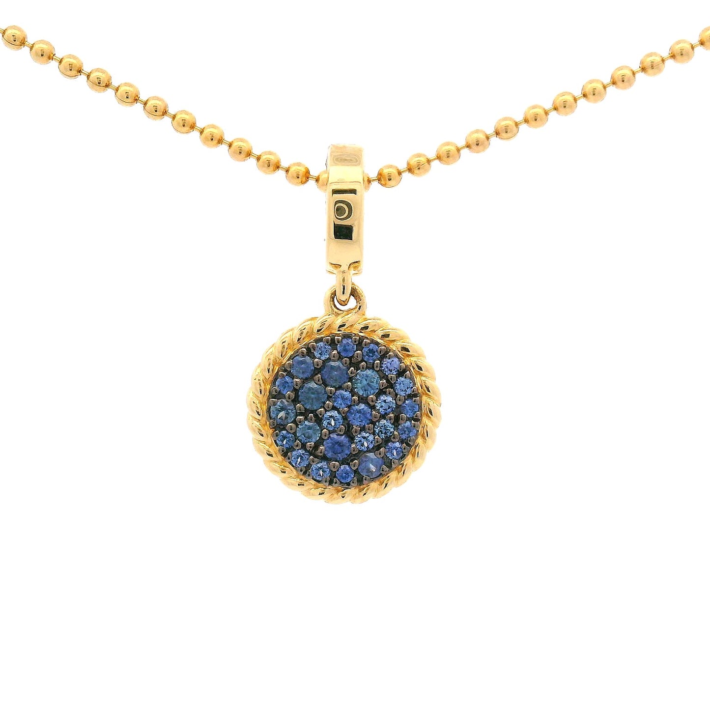 Elegant Blue Sapphire Pendant