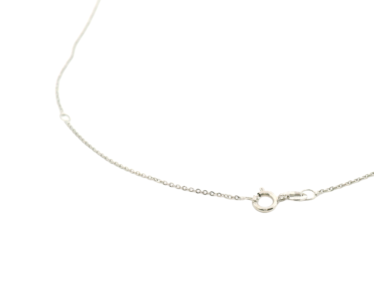Initial A 10k and Diamond Pendant