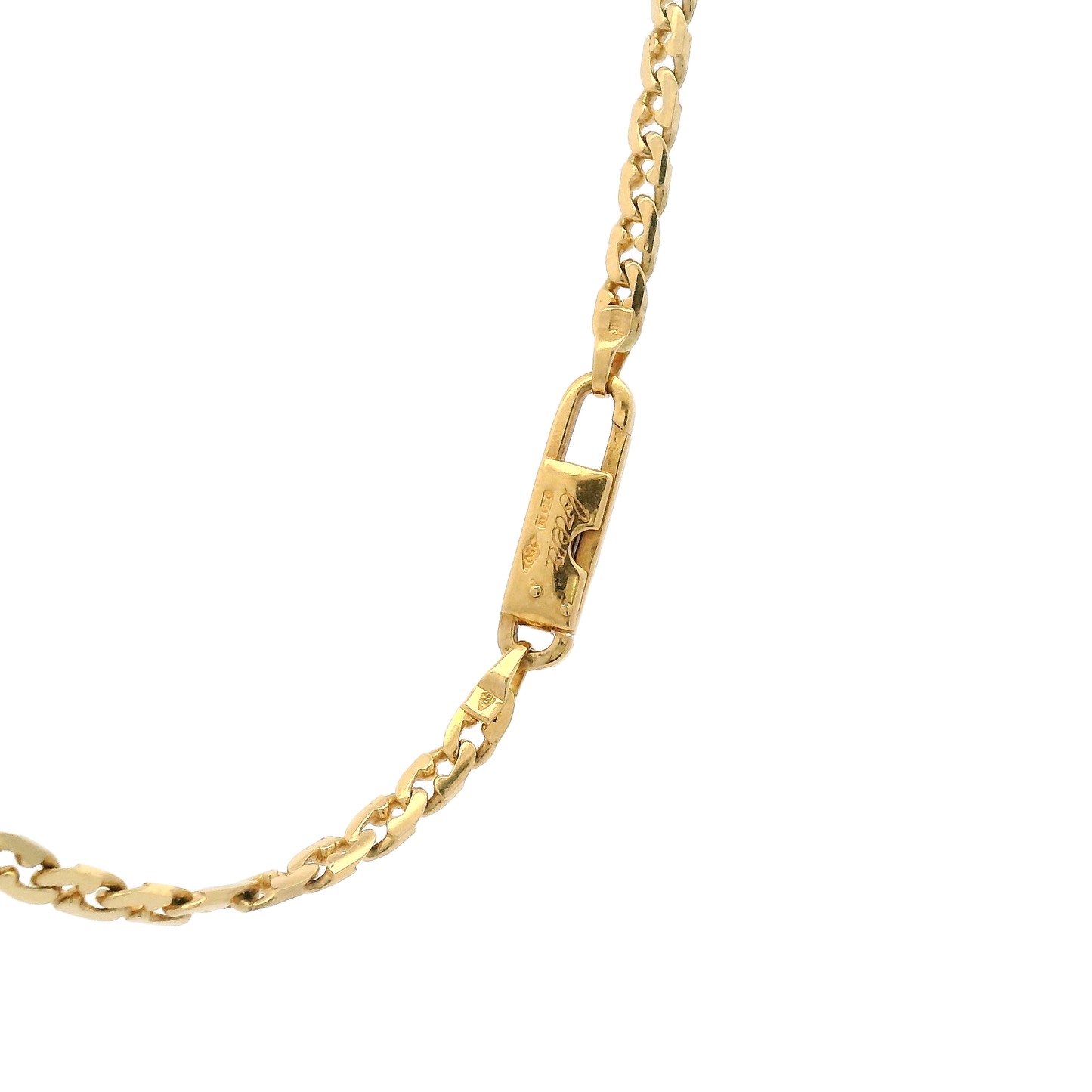 18k Solid Link Chain