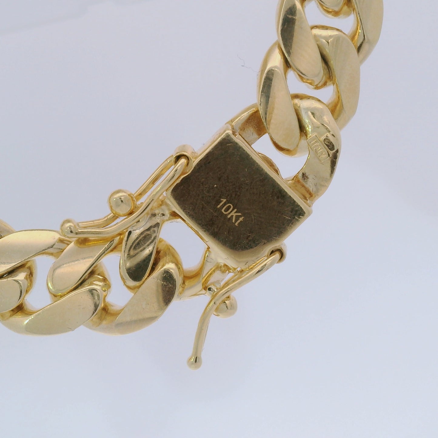 10k Yellow Gold 13mm Cuban Chain