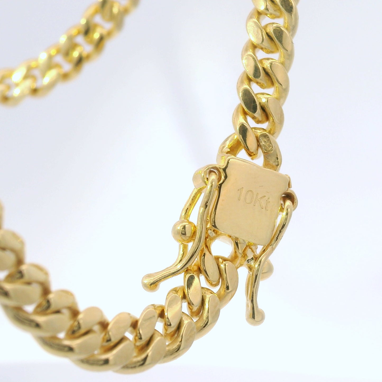 10k Yellow Gold 3mm Cuban Chain
