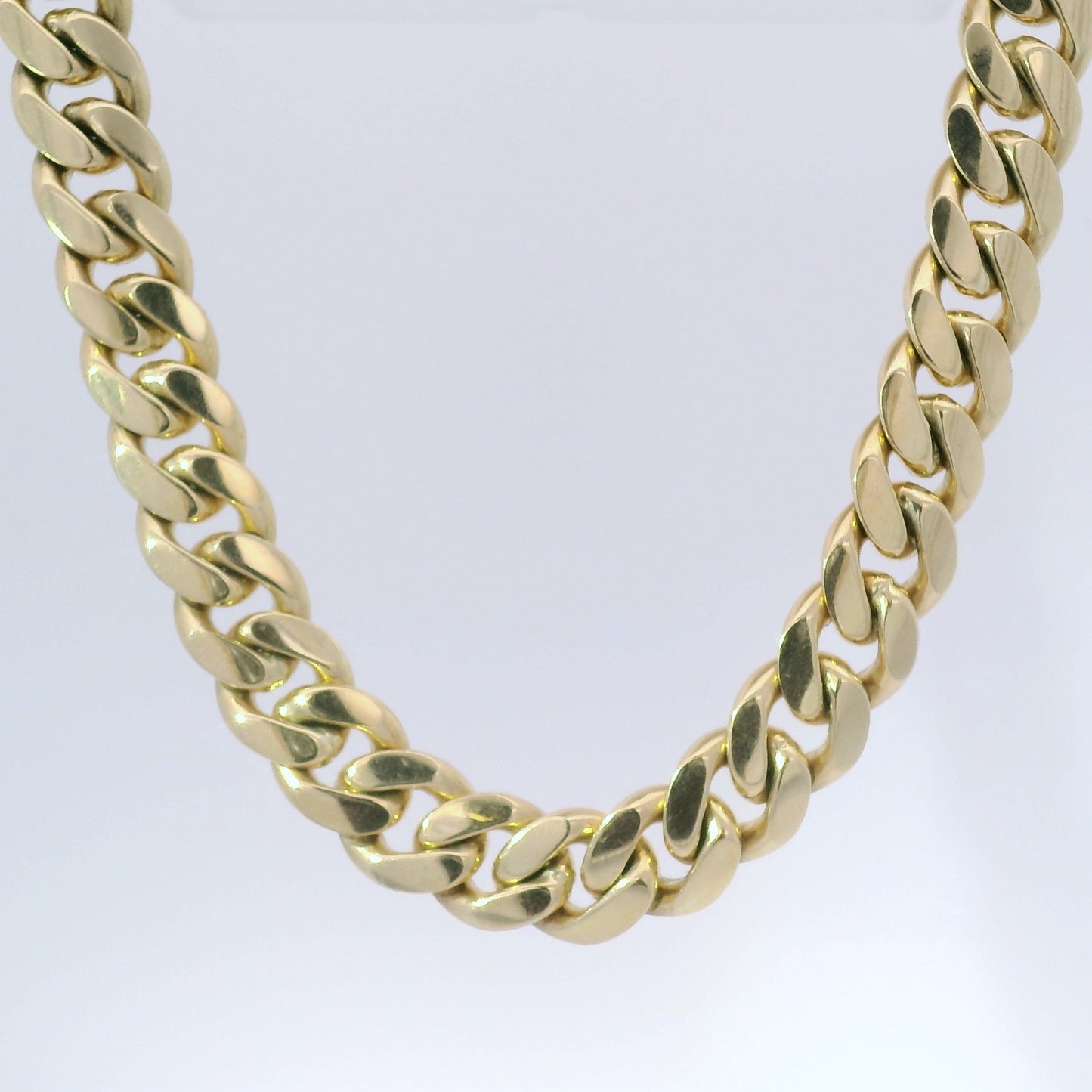 10k Rose Gold 10.5mm Cuban Chain ($90/gram)