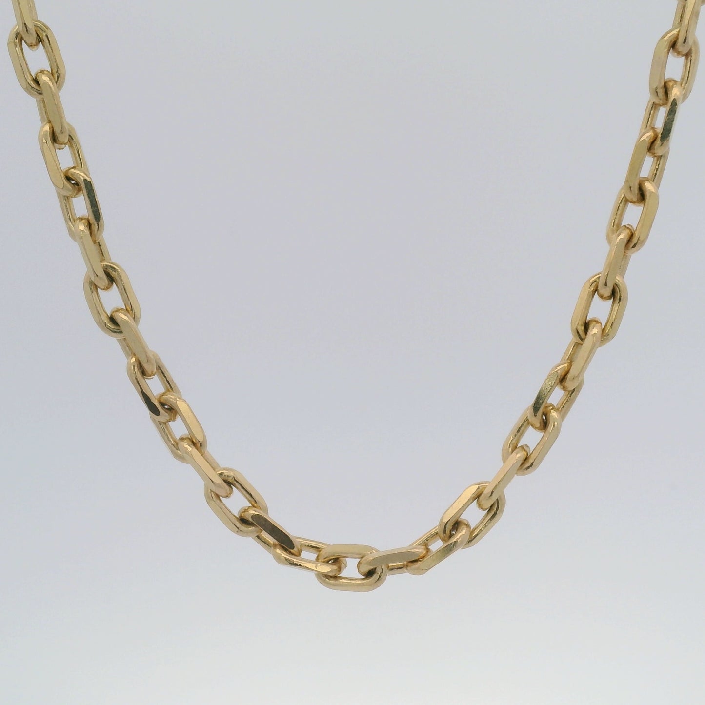 10k Yellow Gold 4.5mm Solid Anchor Chain ($92/gram)