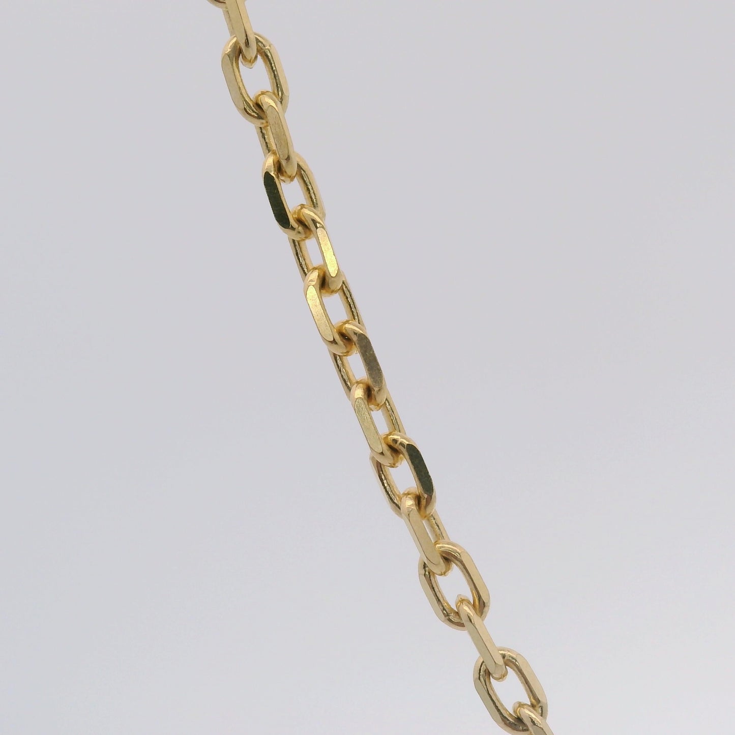 10k Yellow Gold 2.5mm Solid Anchor Chain