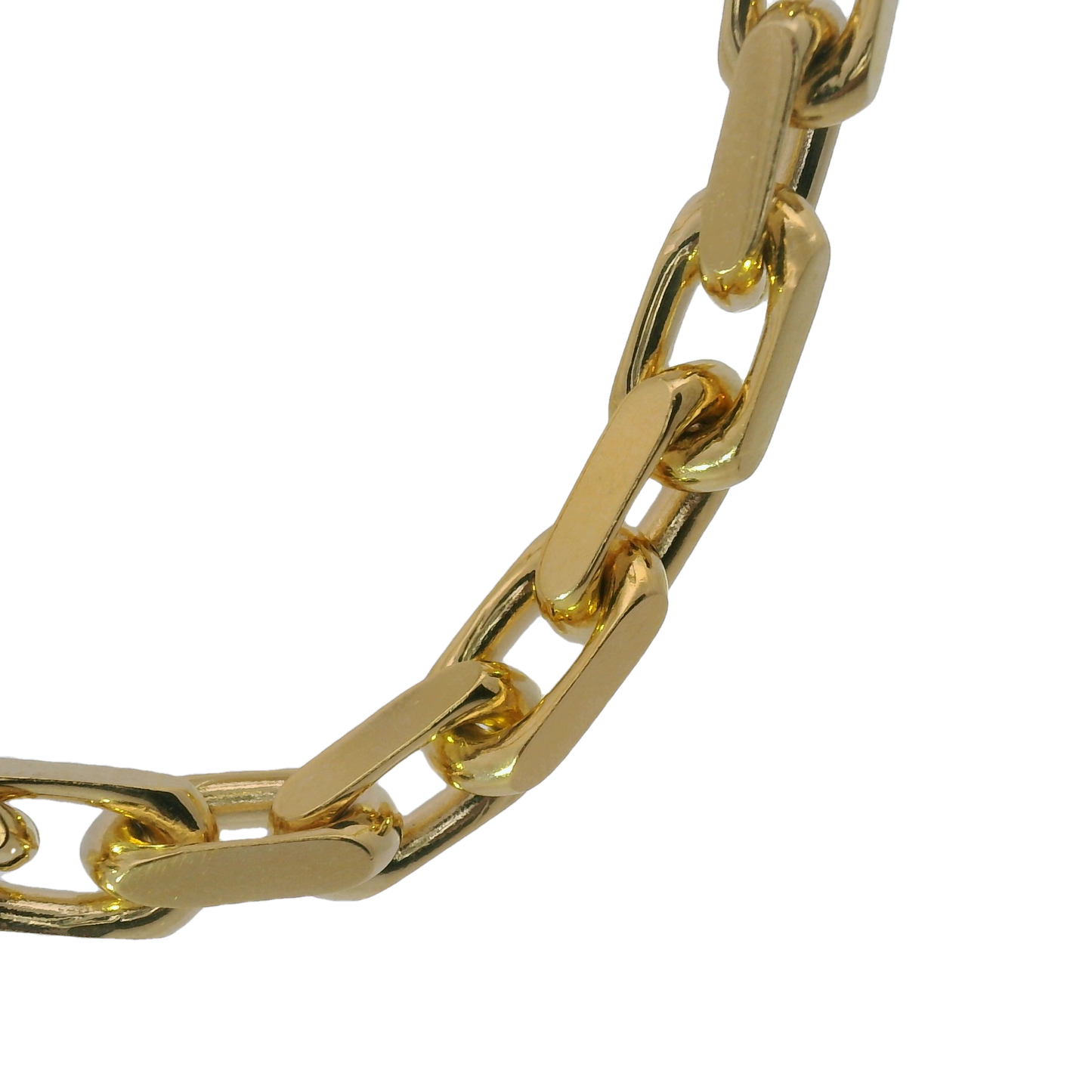10k Yellow Gold 5mm Solid Anchor Chain ($91/gram)
