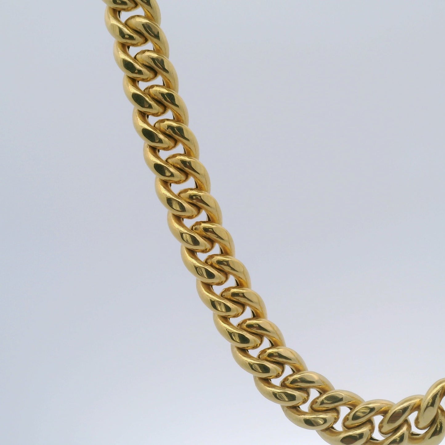 10k Yellow Gold 8.5mm Hollow Cuban Chain ($91/gram)
