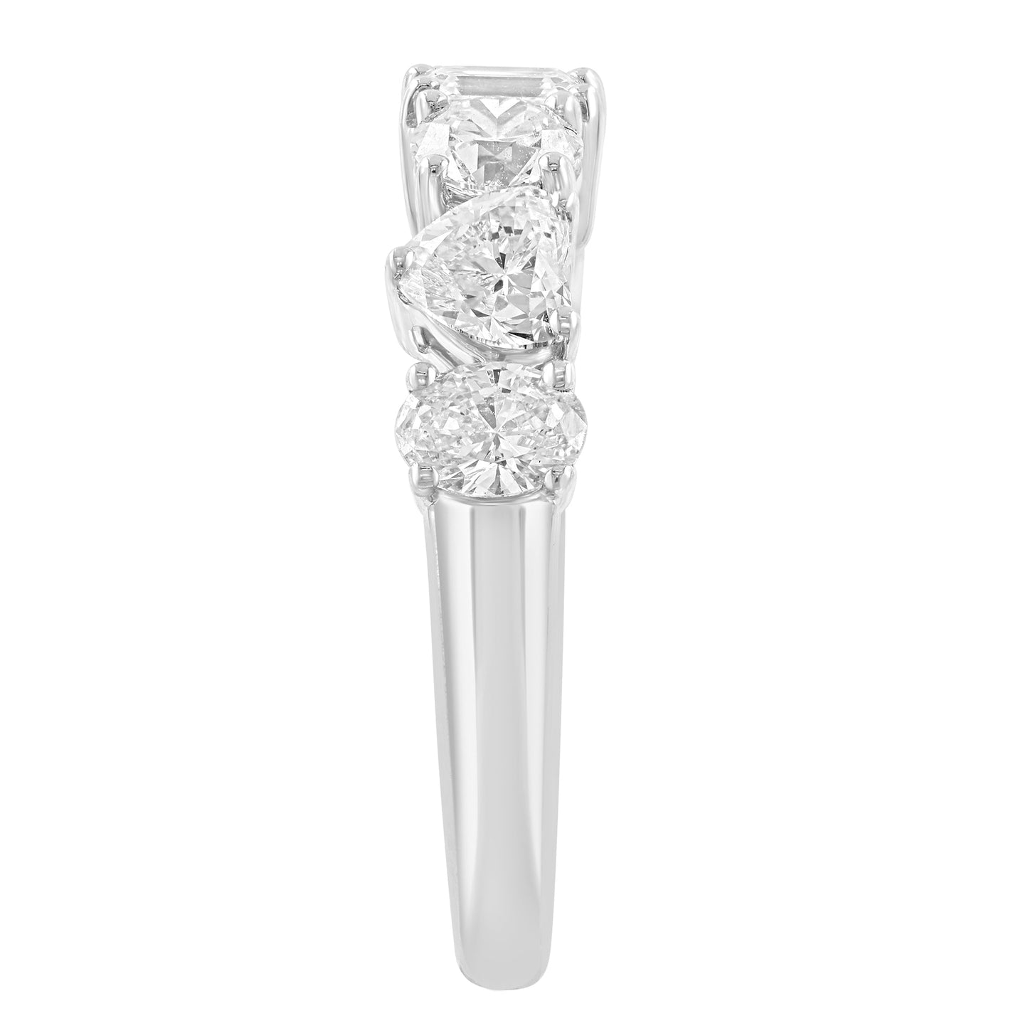 EFFY 14K WHITE GOLD LAB GROWN DIAMOND RING (2.24 CTW)