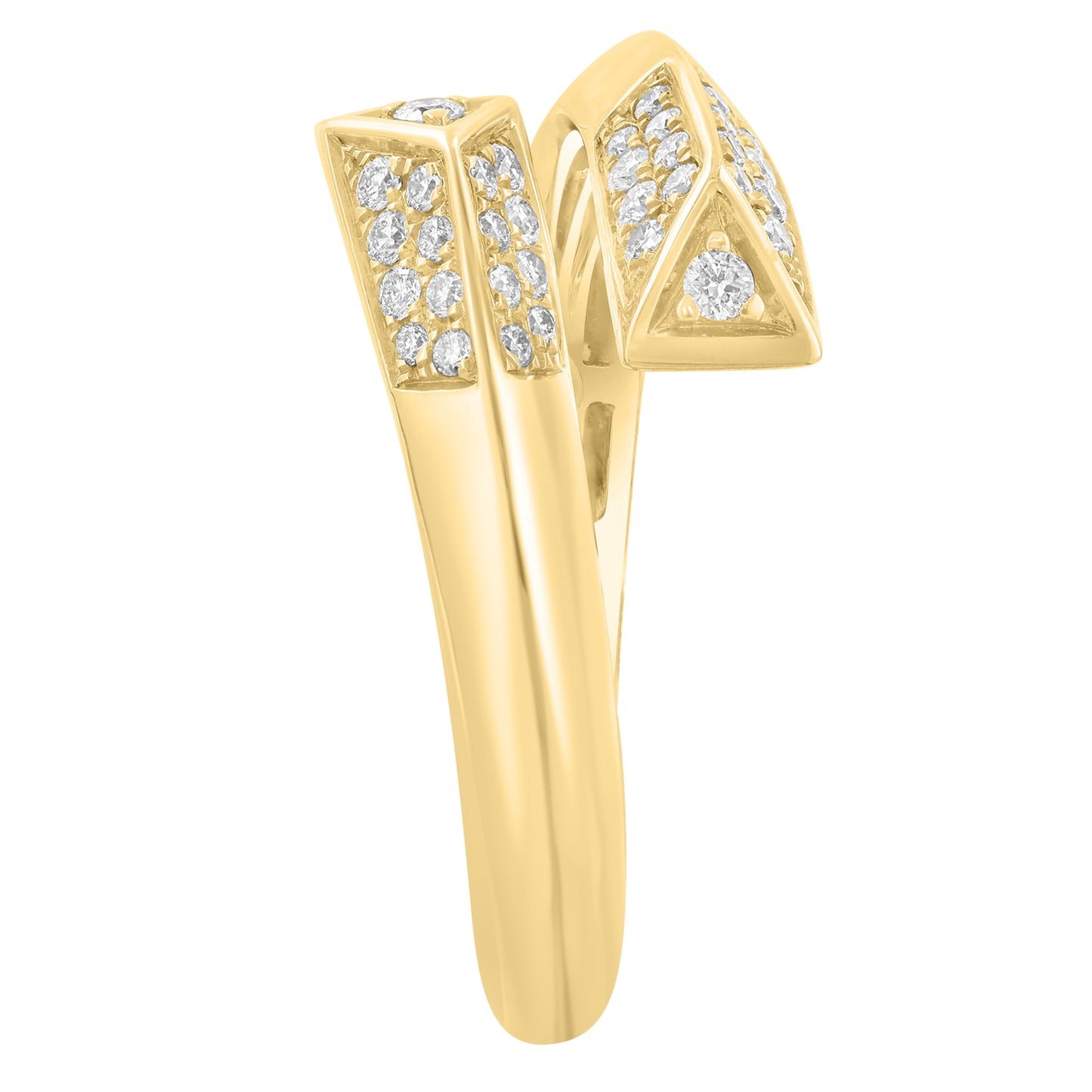 EFFY 14K YELLOW GOLD DIAMOND RING ( .17 CTW)