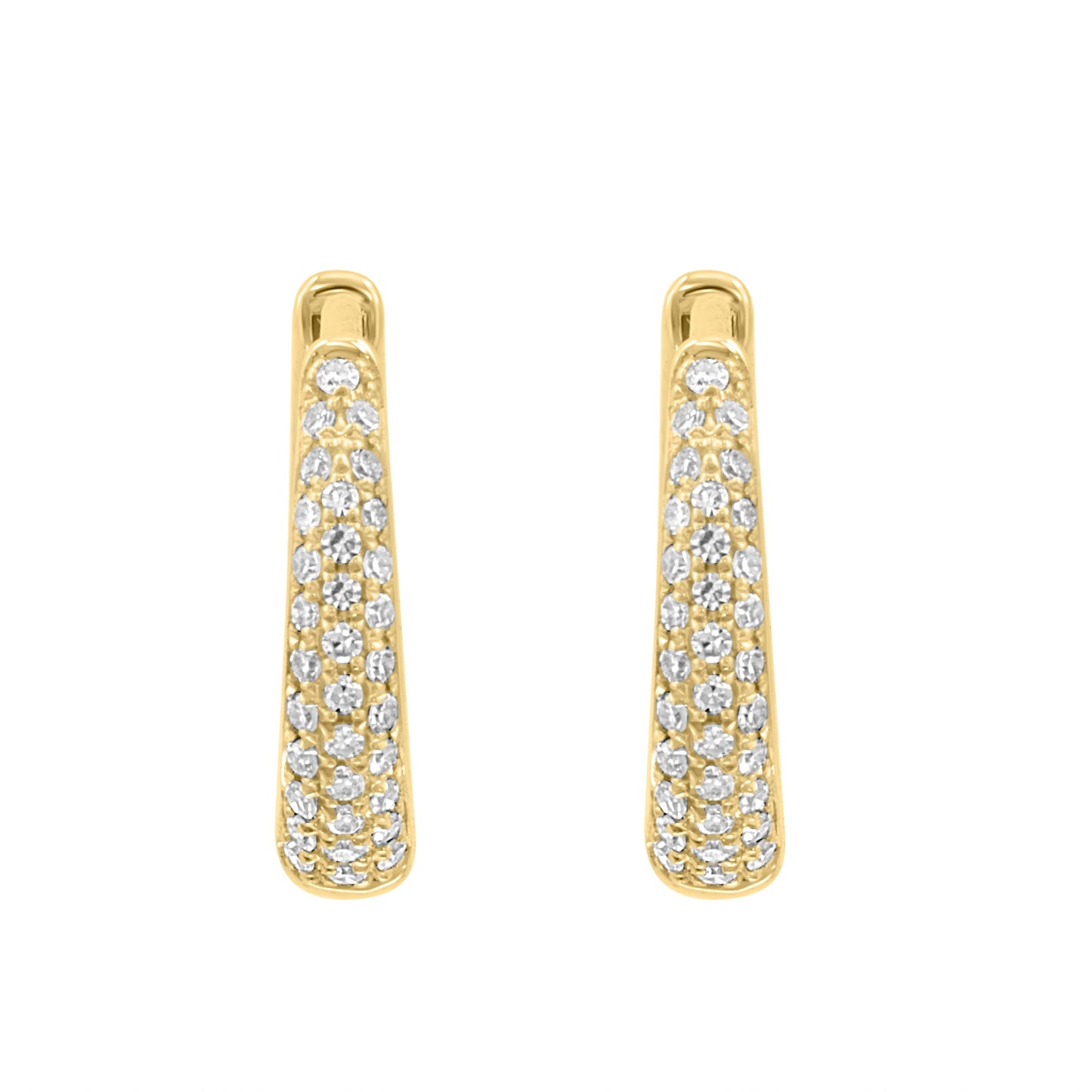 EFFY 14K YELLOW GOLD DIAMOND EARRINGS (0.24 CTW)