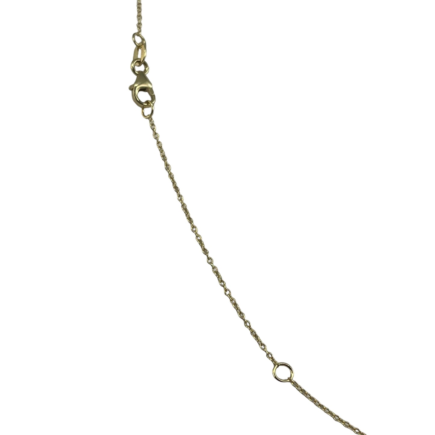 10k Two Tone Forever Pendant