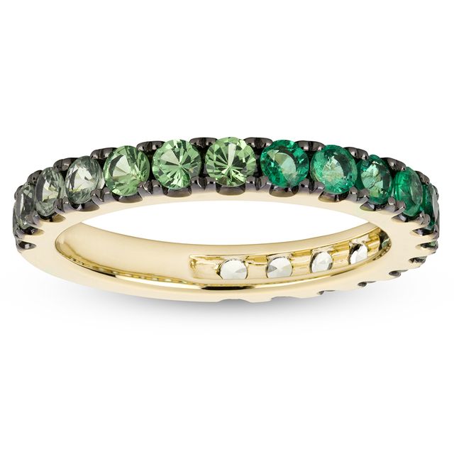 Miss Mimi 14k Green Eternity Ring