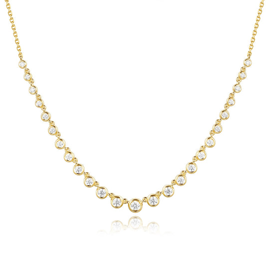 Miss Mimi 14k Diamond Necklace (0.85 CTW)