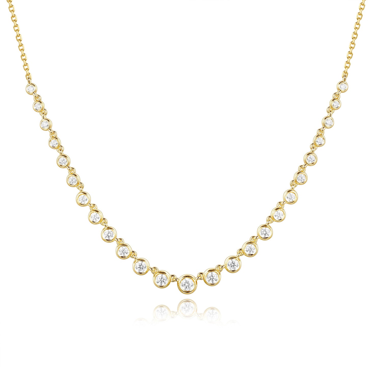 Miss Mimi 14k Diamond Necklace (0.85 CTW)