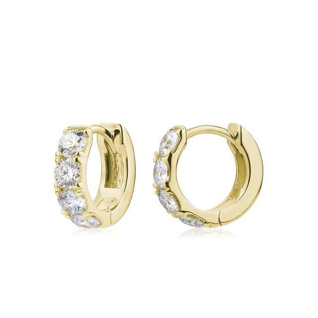 Miss Mimi 14k Diamond Earrings