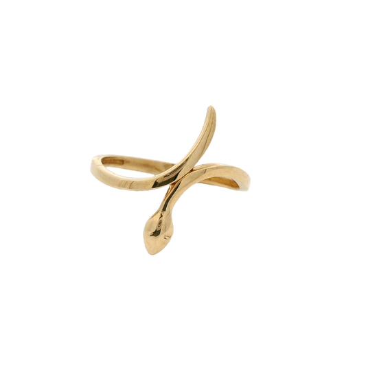 Elegant Gold Snake Ring