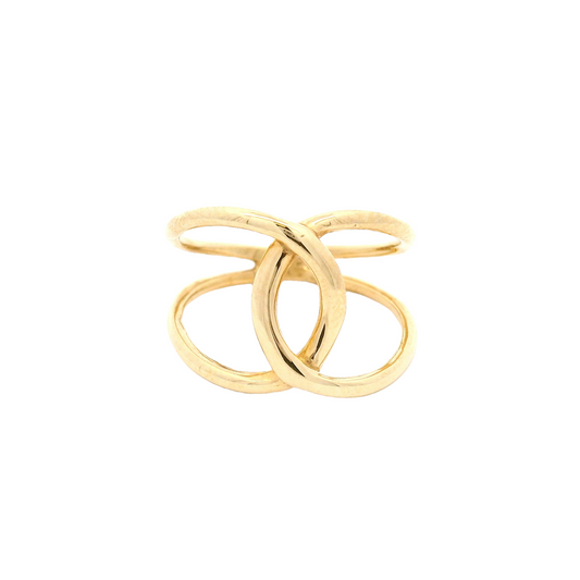 10k Interlocking Gold Ring