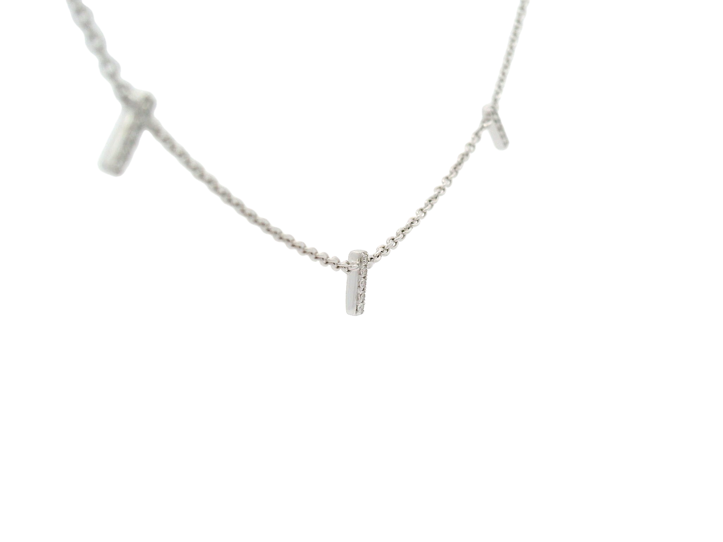 Elegant 14k Gold and Diamond Necklace with Unique Design