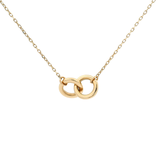 Interlocking Gold Pendant