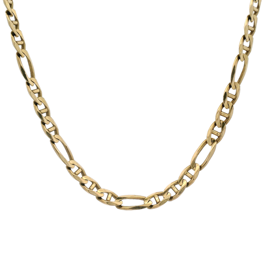 10k Gold Figaro Chain Necklace