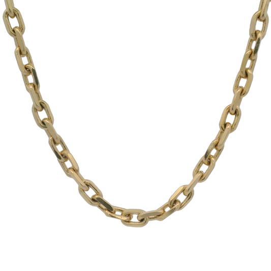 10k Yellow Gold 4.5mm Solid Anchor Chain
