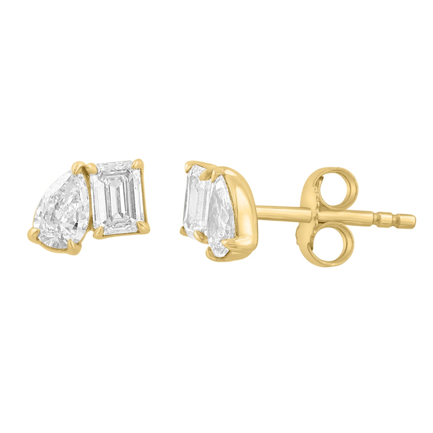 EFFY 14K YELLOW GOLD LAB GROWN DIAMOND EARRINGS (0.82 CTW)