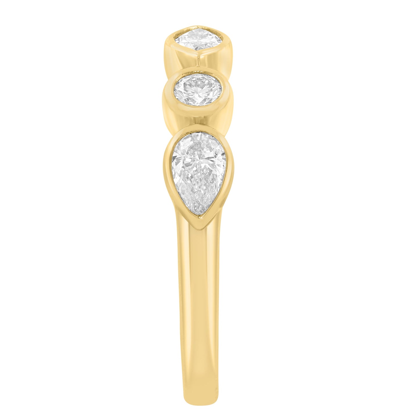 EFFY 14K YELLOW GOLD LAB GROWN DIAMOND RING (0.64 CTW)