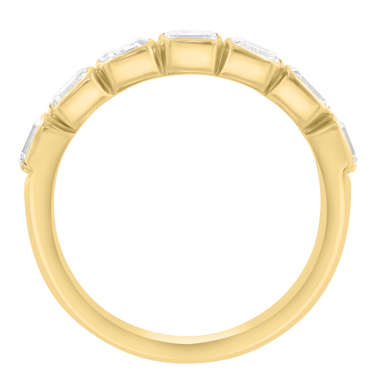 EFFY 14K YELLOW GOLD LAB GROWN DIAMOND RING (0.96 CTW)