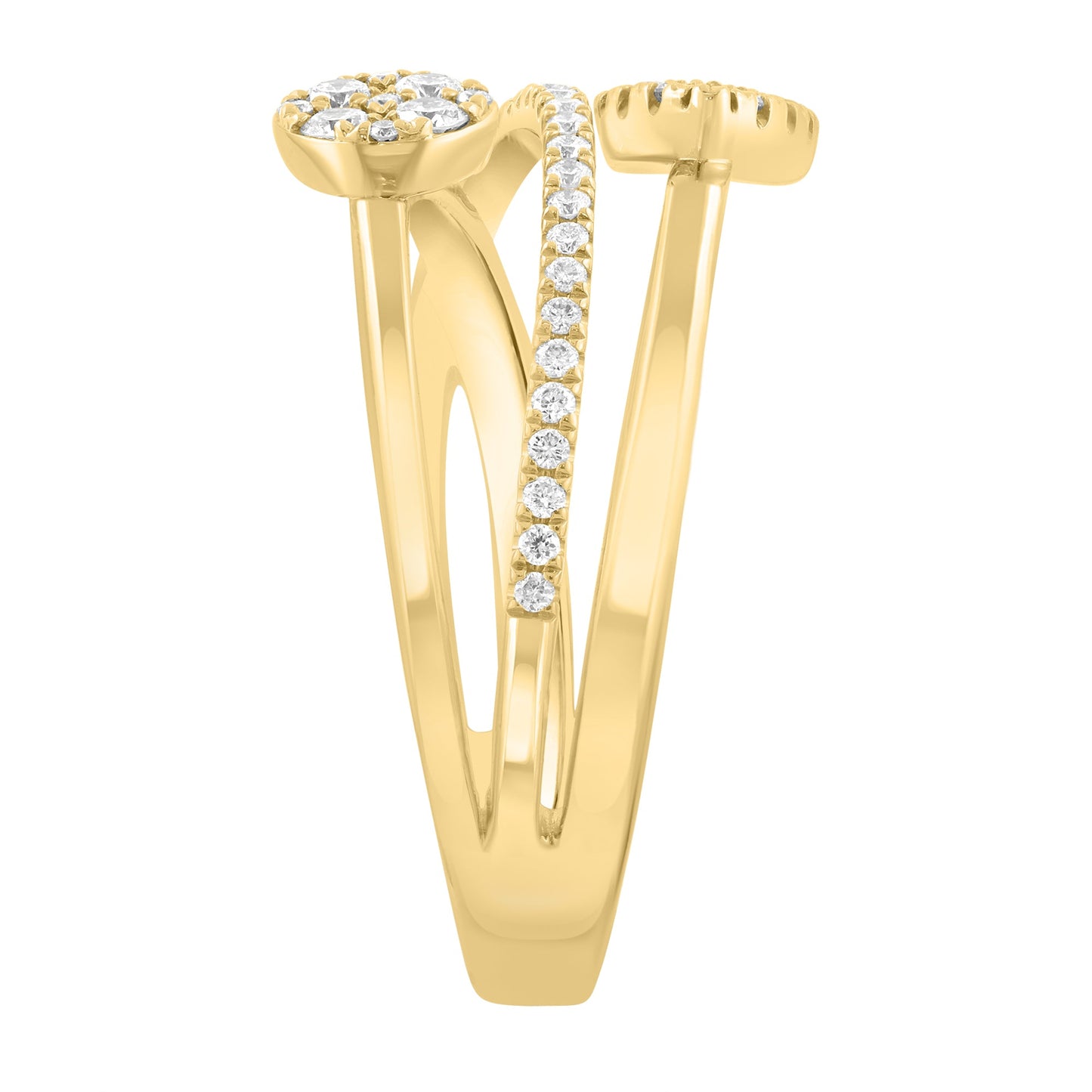 EFFY 14K YELLOW GOLD DIAMOND RING (0.40 CTW)