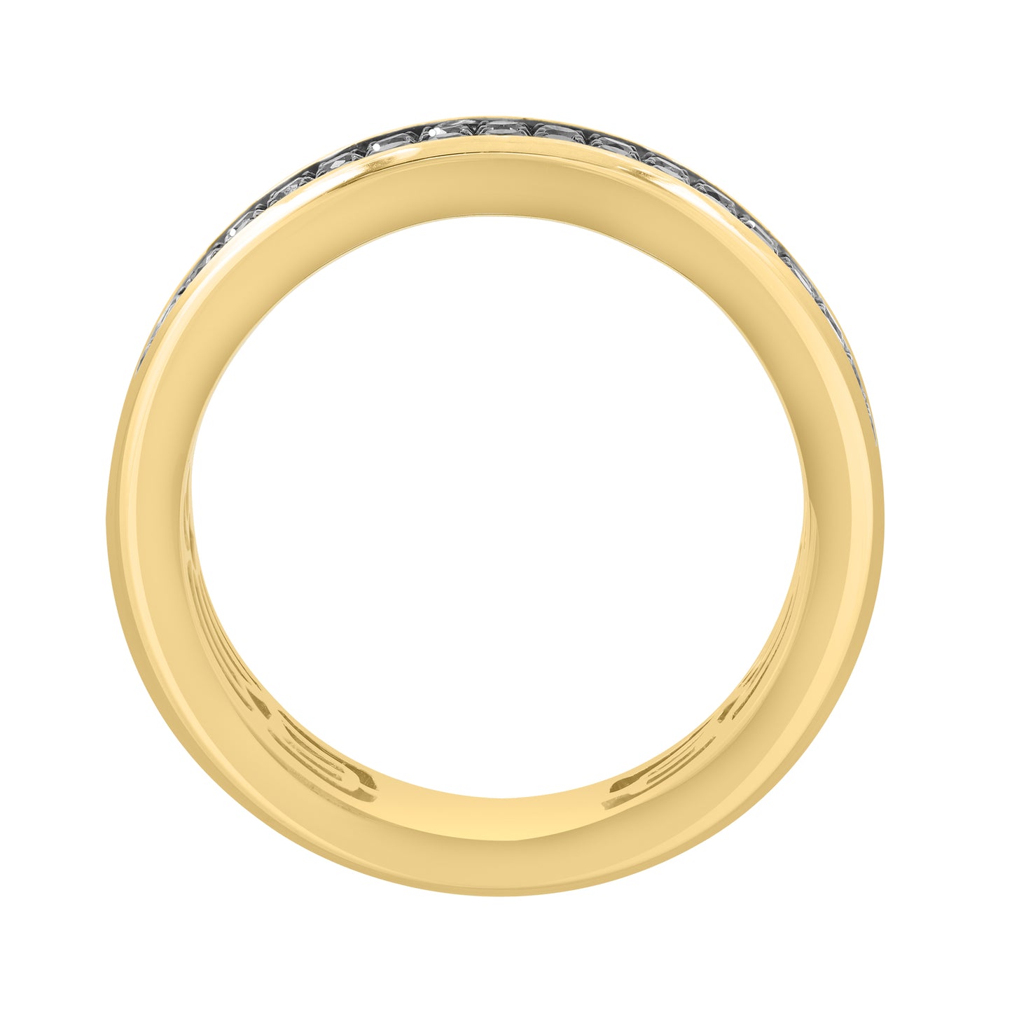EFFY 14K YELLOW GOLD BLACK DIAMOND RING (1.09 CTW)
