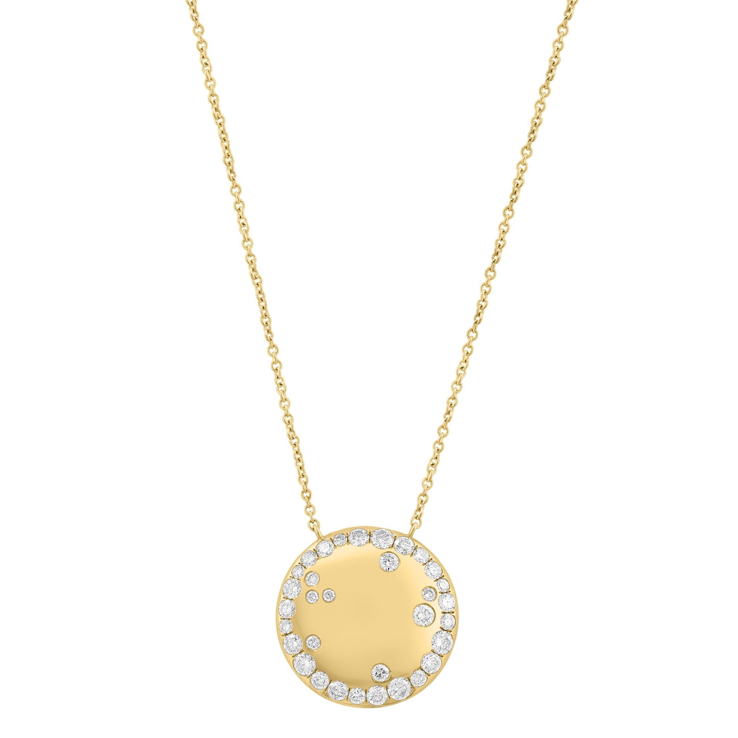 EFFY 14K YELLOW GOLD DIAMOND NECKLACE (1.09 CTW)