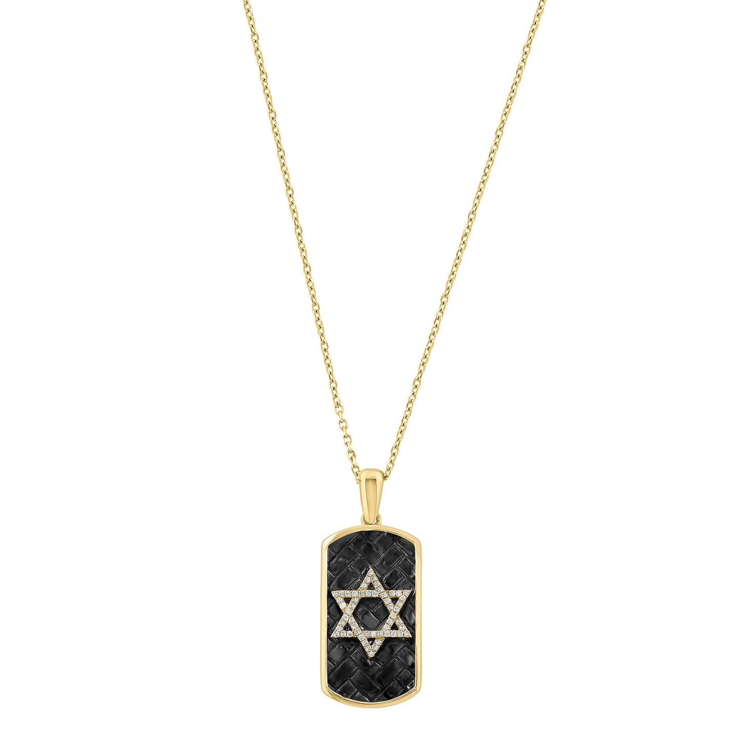 EFFY 14K YELLOW GOLD DIAMOND PENDANT (0.16 CTW)