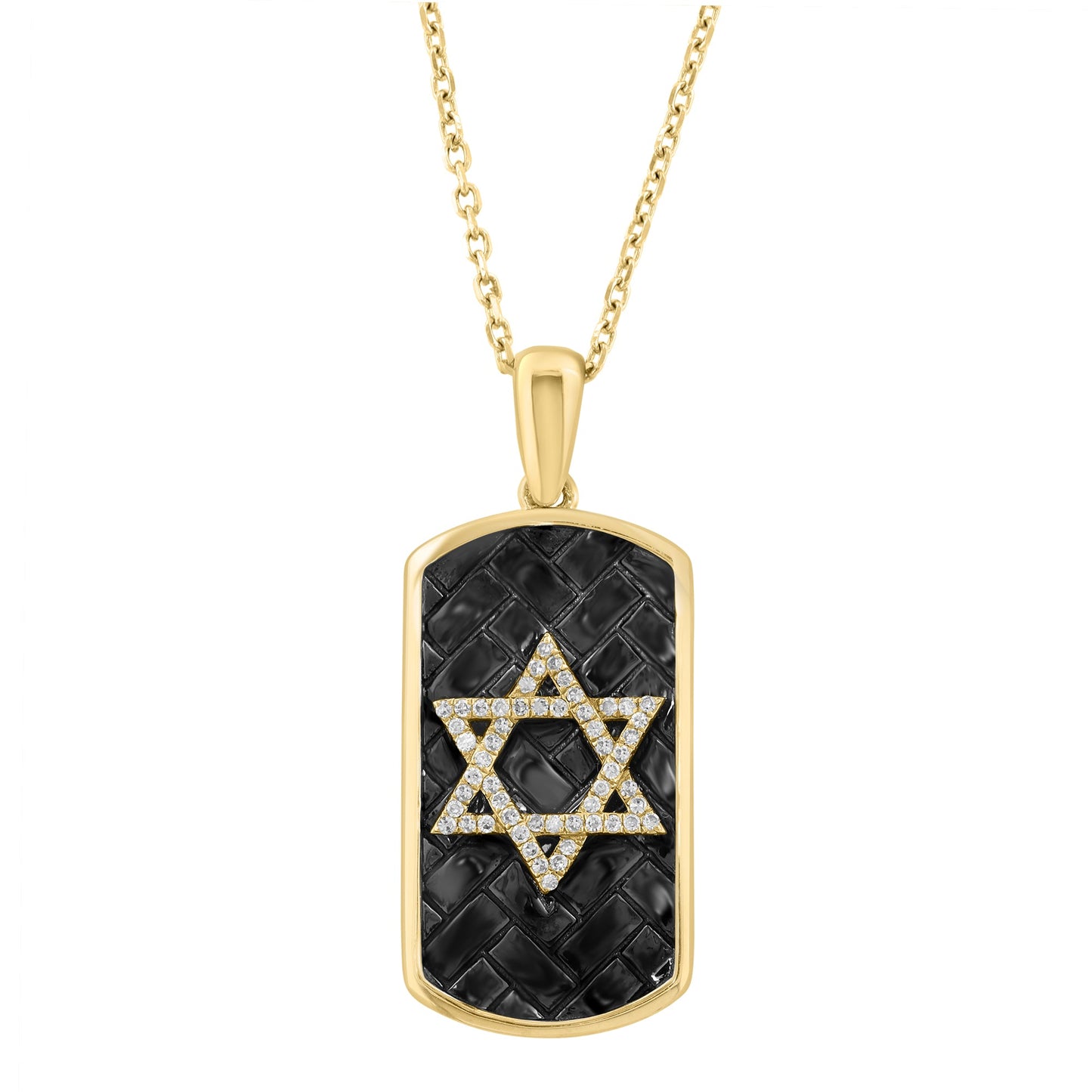 EFFY 14K YELLOW GOLD DIAMOND PENDANT (0.16 CTW)