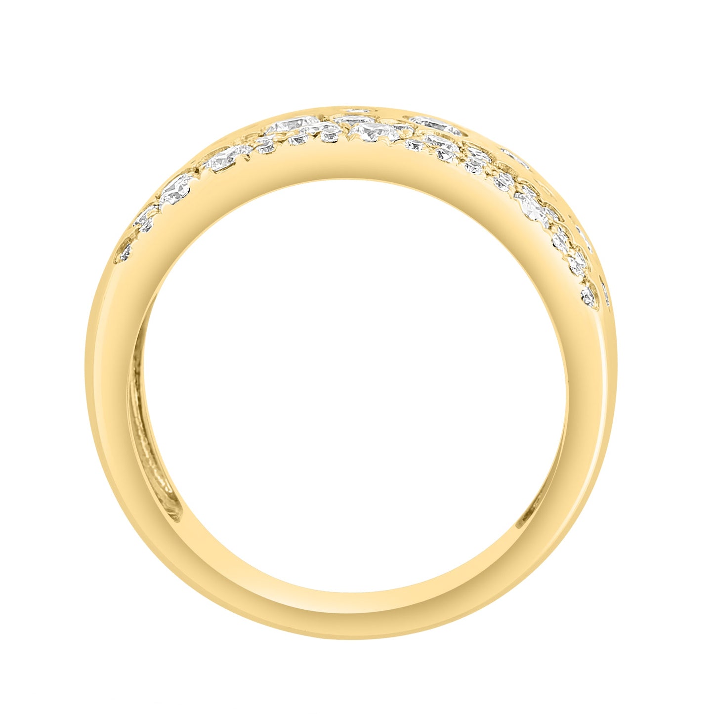 EFFY 14K YELLOW GOLD DIAMOND RING (0.80 CTW)