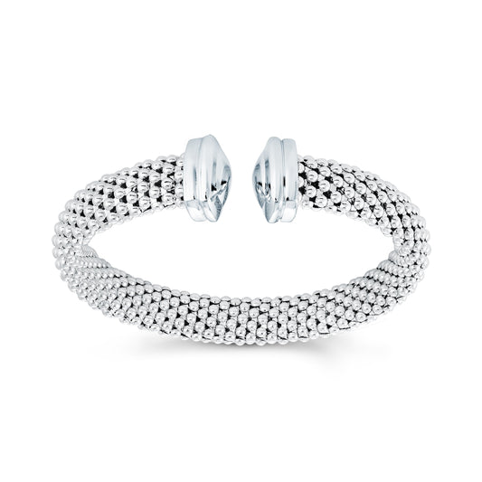 Square Edge Mesh Bangle