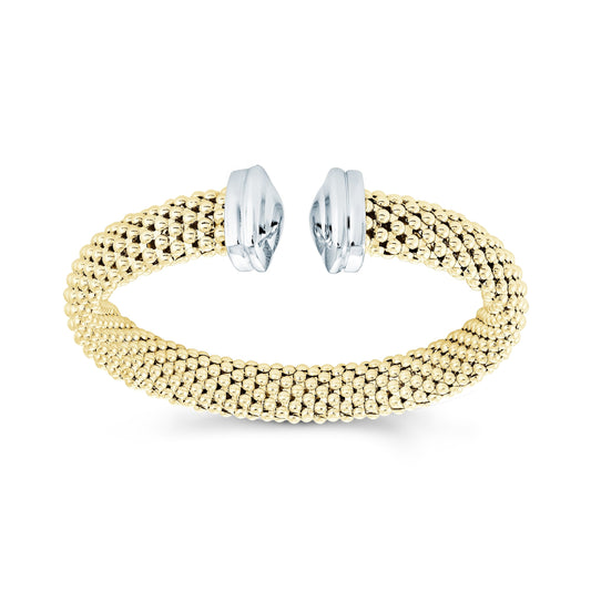 Square Edge Mesh Bangle